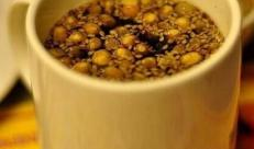 芝麻豆子茶图片